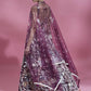 House of Panchhi Burgundy Net Sequinse Work Lehenga & Blouse with Dupatta | Swadesiicart