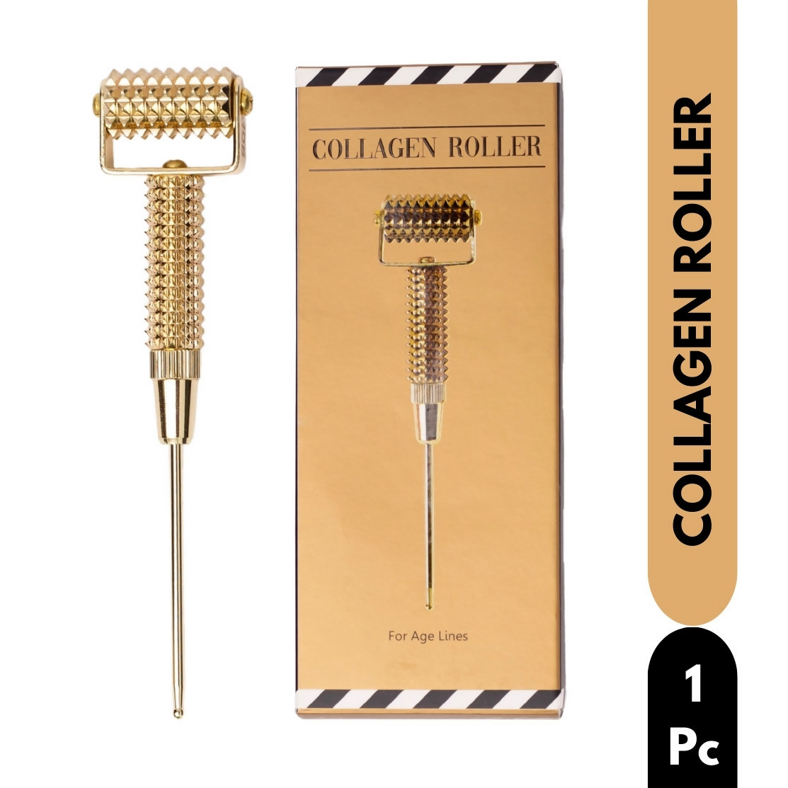 House of Beauty Gold Collagen Roller - Swadesiicart