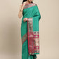 Shree Shyam Fashion Silk Blend Rama Saree