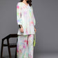 Ahalyaa Women's Traditional Wear Co-ods - Multi Color - Swadesiicart