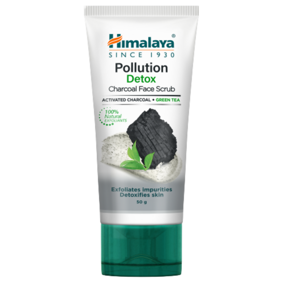 Himalaya Pollution Detox Charcoal Face Scrub | Deep Cleansing Scrub for Urban Skin