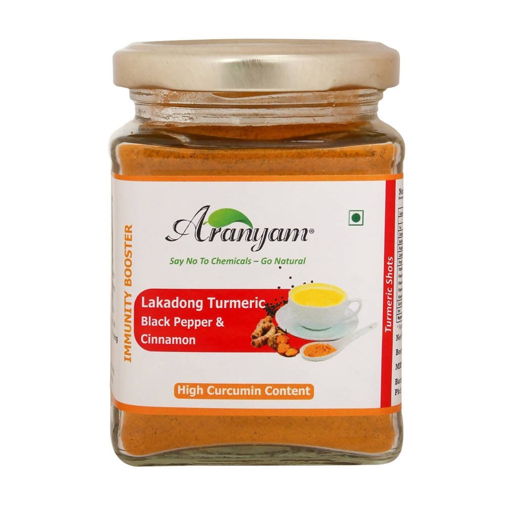 Aranyam Lakadong Turmeric Black Pepper & Cinnamon - Swadesiicart