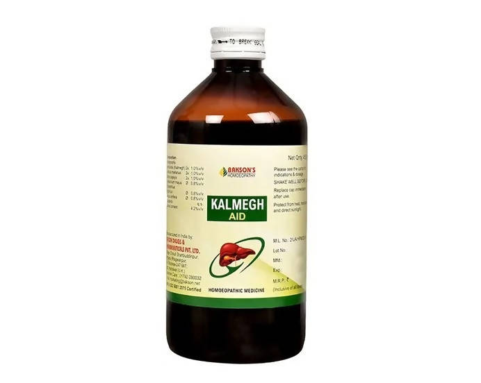 Bakson's Homeopathy Kalmegh Aid Syrup | Swadesiicart