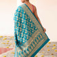 Joban Fashion Aqua Soft Pure Handloom Banarasi Silk Saree | Swadesiicart