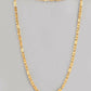 VOJ Gold-Polished Self Designed Biscuit Chain | Swadesiicart