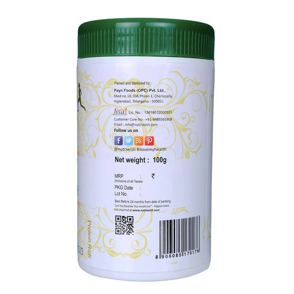 Nutriwish Wheat Grass Powder - Swadesiicart