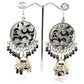 MS Fashion India Muskan Fancy Handmade Chandbali Style Jhumka with Beaded Earrings | Swadesiicart