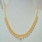 Gold Designer Pearls Necklace | Swadesiicart