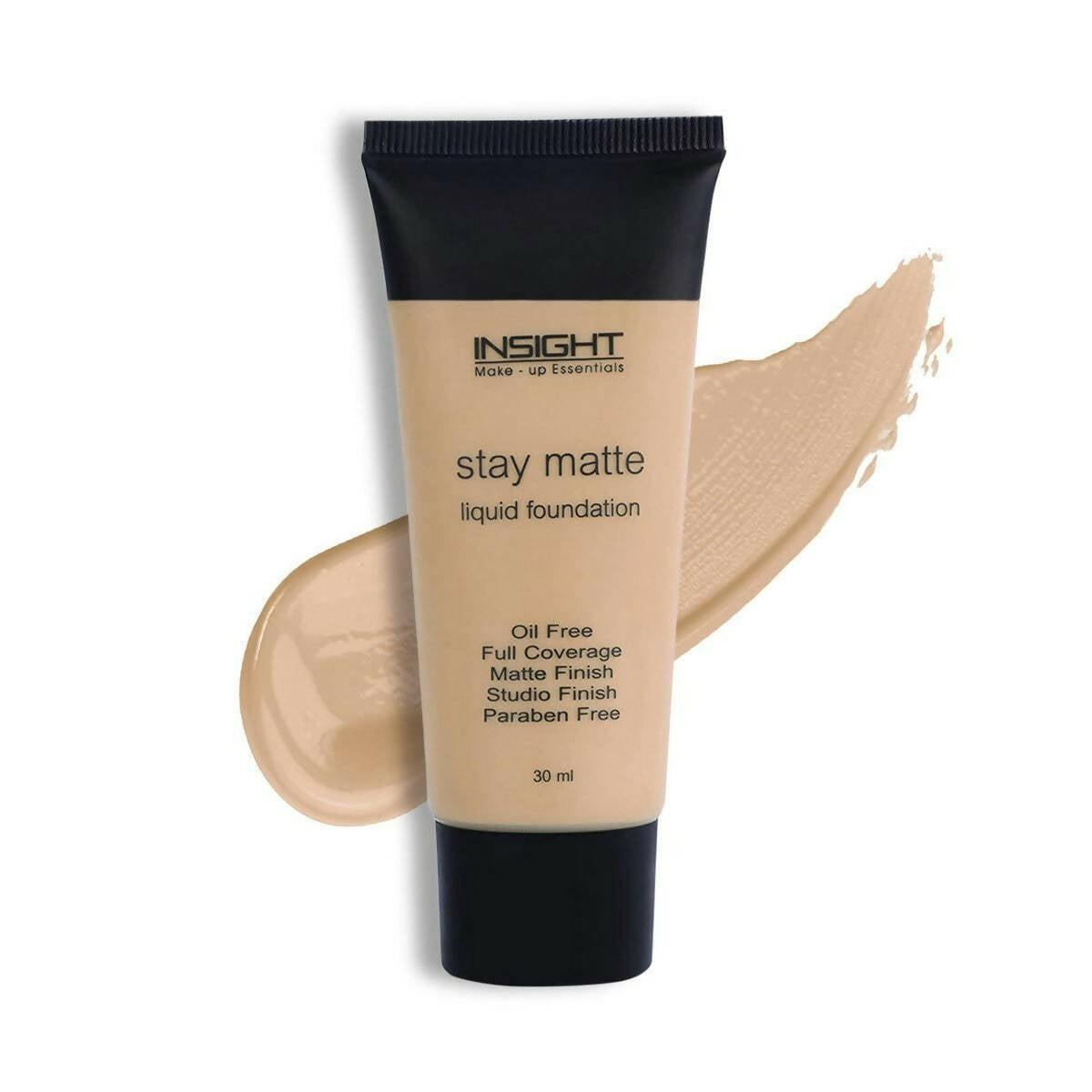 Insight Cosmetics Stay Matte Liquid Foundation - Soft Tan - Swadesiicart