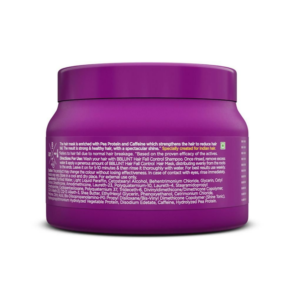 BBlunt Hair Fall Control Hair Mask With Pea Protein & Caffeine - Limited Time Offer - Swadesiicart