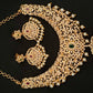 Uncuts Bridal Necklace Set - Swadesiicart