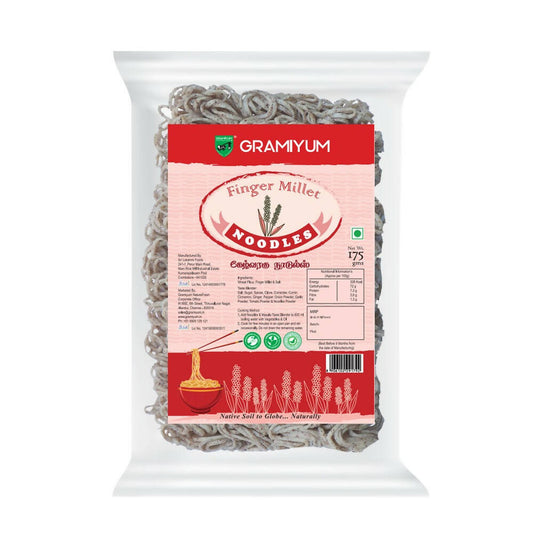 Gramiyum Ragi Noodles – Kelvaragu Noodles - Gramiyum