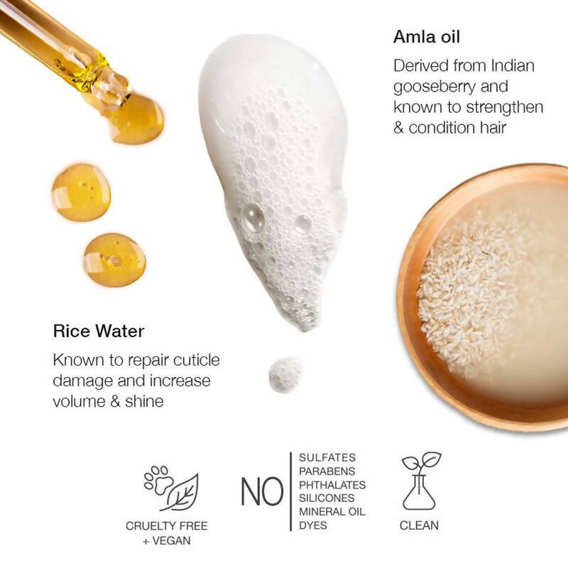 Anomaly by Priyanka Chopra Strengthening Shampoo With Rice Water & Amla Oil, Reduce Breakage | Swadesiicart