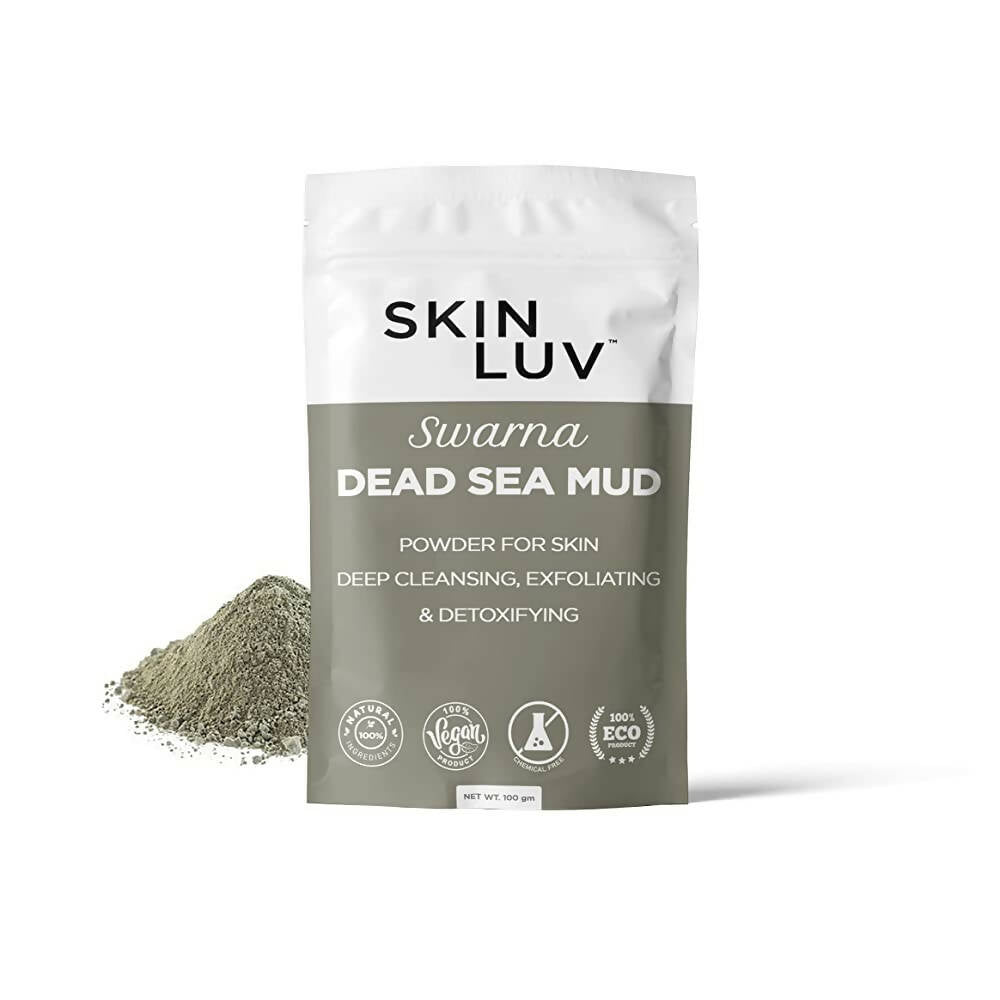 SkinLuv Swarna Dead Sea Mud Powder For Skin - SKINLUV