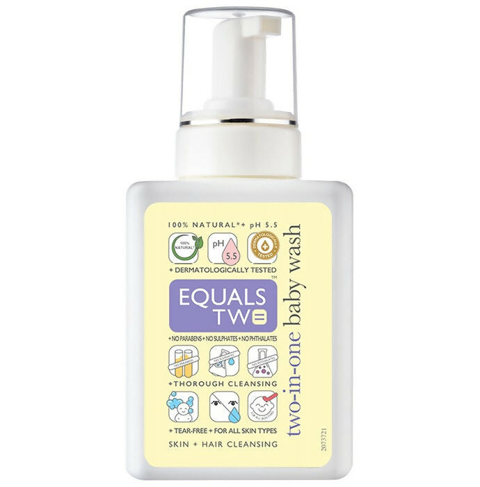 Equals Two Two-in-One Baby Body Wash (Hair & Skin) - Swadesiicart
