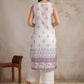 Anouk Women Printed Chikankari Kurta - Swadesiicart