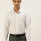 Ramraj Cotton Mens Full Sleeve Formal Poly Cotton White Shirt | Swadesiicart