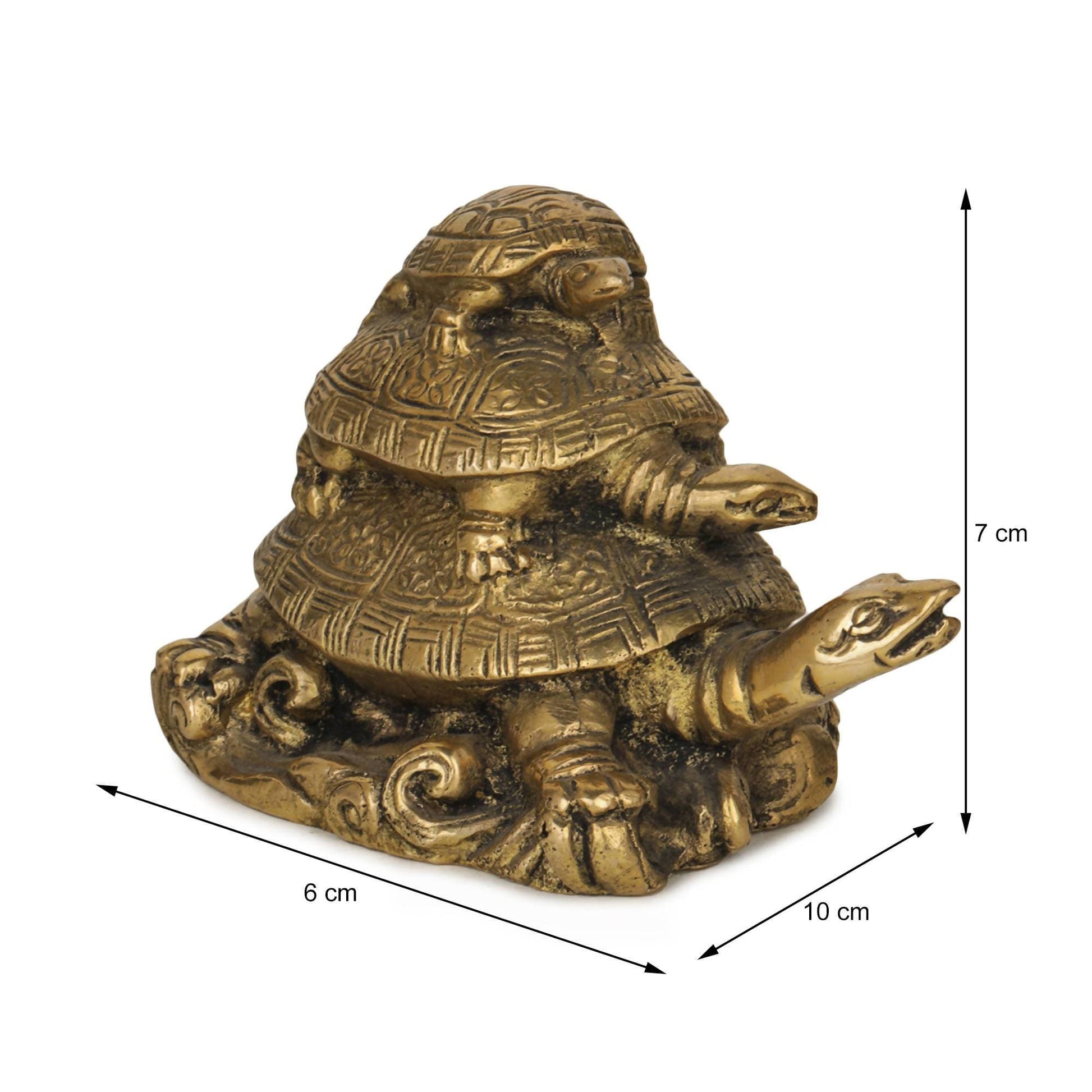 Devlok Ashtdhatu Turtle Idol - Swadesiicart
