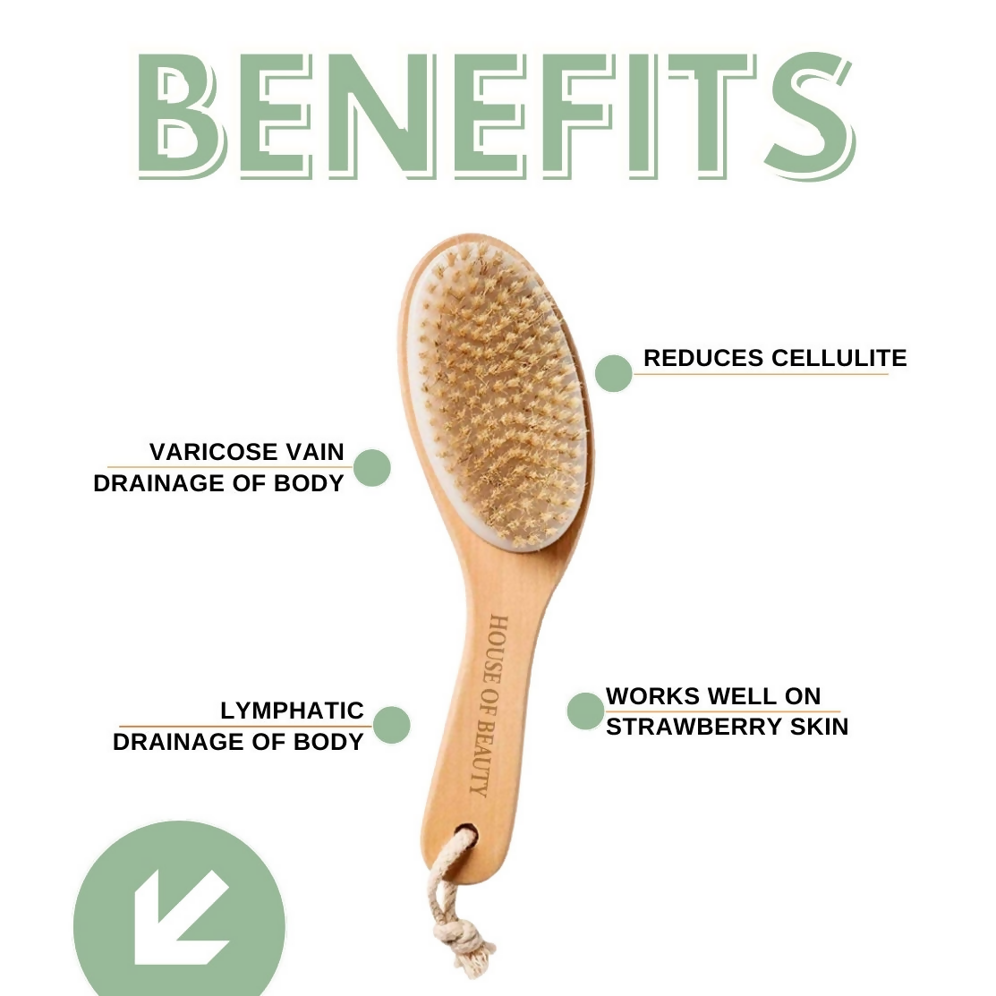 House of Beauty Dry Brush - Swadesiicart