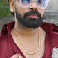 VOJ Gold-Polished Designer Leaf Shaped Chain For Men | Swadesiicart