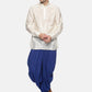 Sethukrishna Men Navy Blue Solid Dhoti Pant | Swadesiicart