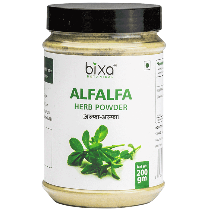 Bixa Botanical Alfalfa Powder | Swadesiicart