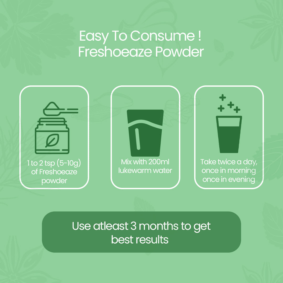 Krishna'S Herbal & Ayurveda Freshoeaze Powder | Swadesiicart