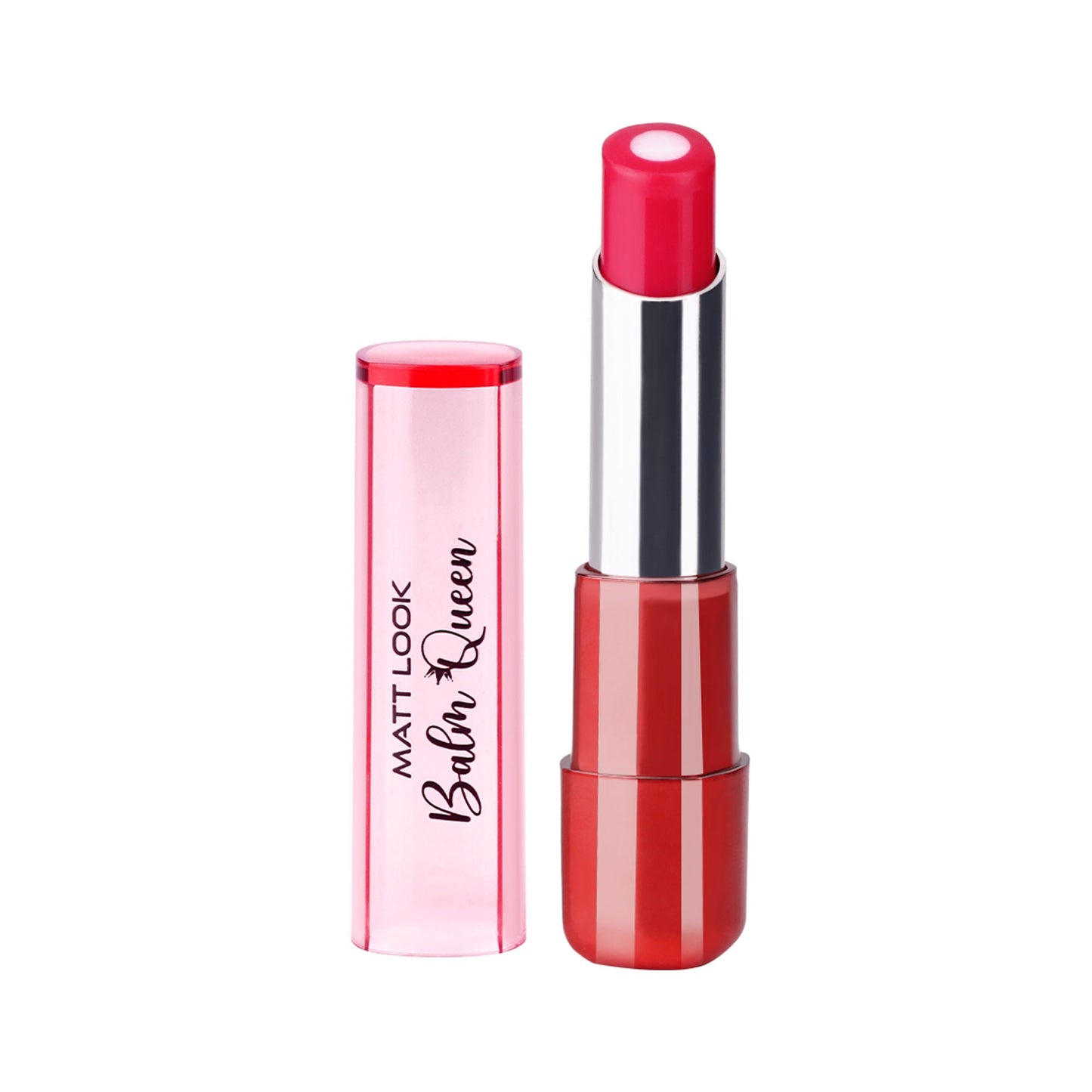 Matt Look Balm Queen Hydrating Lip Balms - Super Strawberry - Swadesiicart