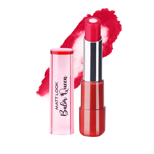 Matt Look Balm Queen Hydrating Lip Balms - Super Strawberry - Swadesiicart