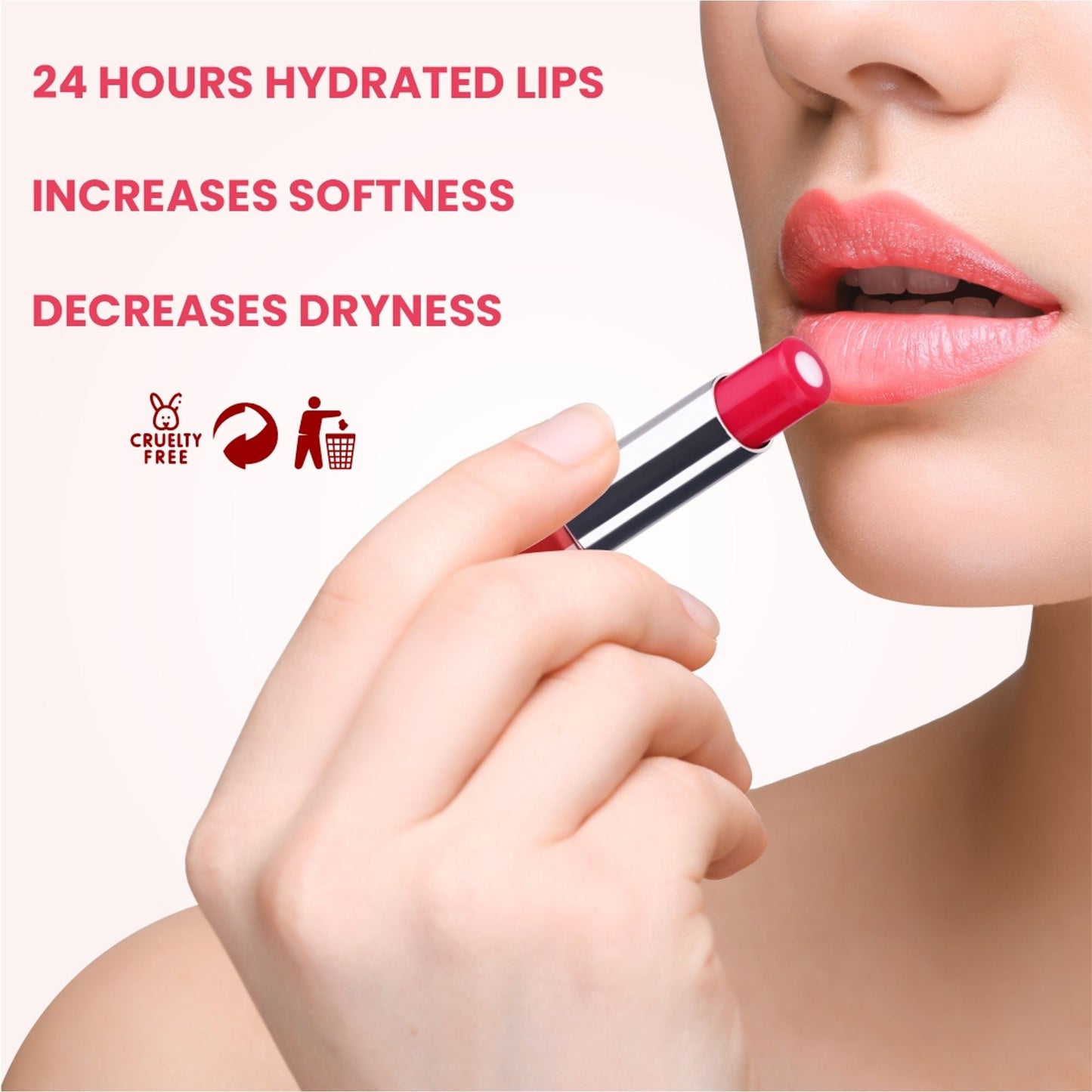 Matt Look Balm Queen Hydrating Lip Balms - Juliet Rose - Swadesiicart