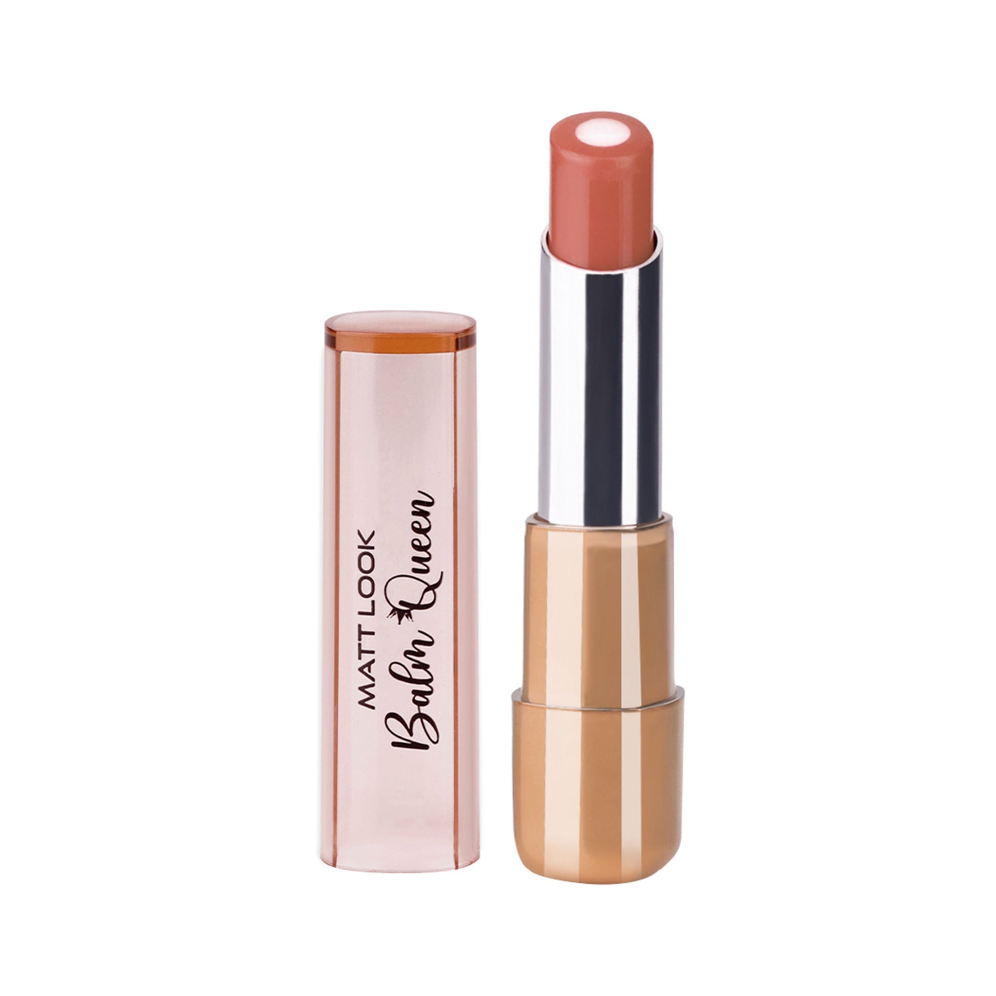Matt Look Balm Queen Hydrating Lip Balms - Coco Nude - Swadesiicart
