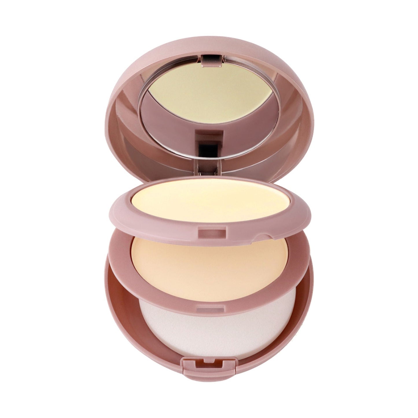 Matt Look Face Fix Ultimate Set Compact Powder - Rose Beige - Swadesiicart