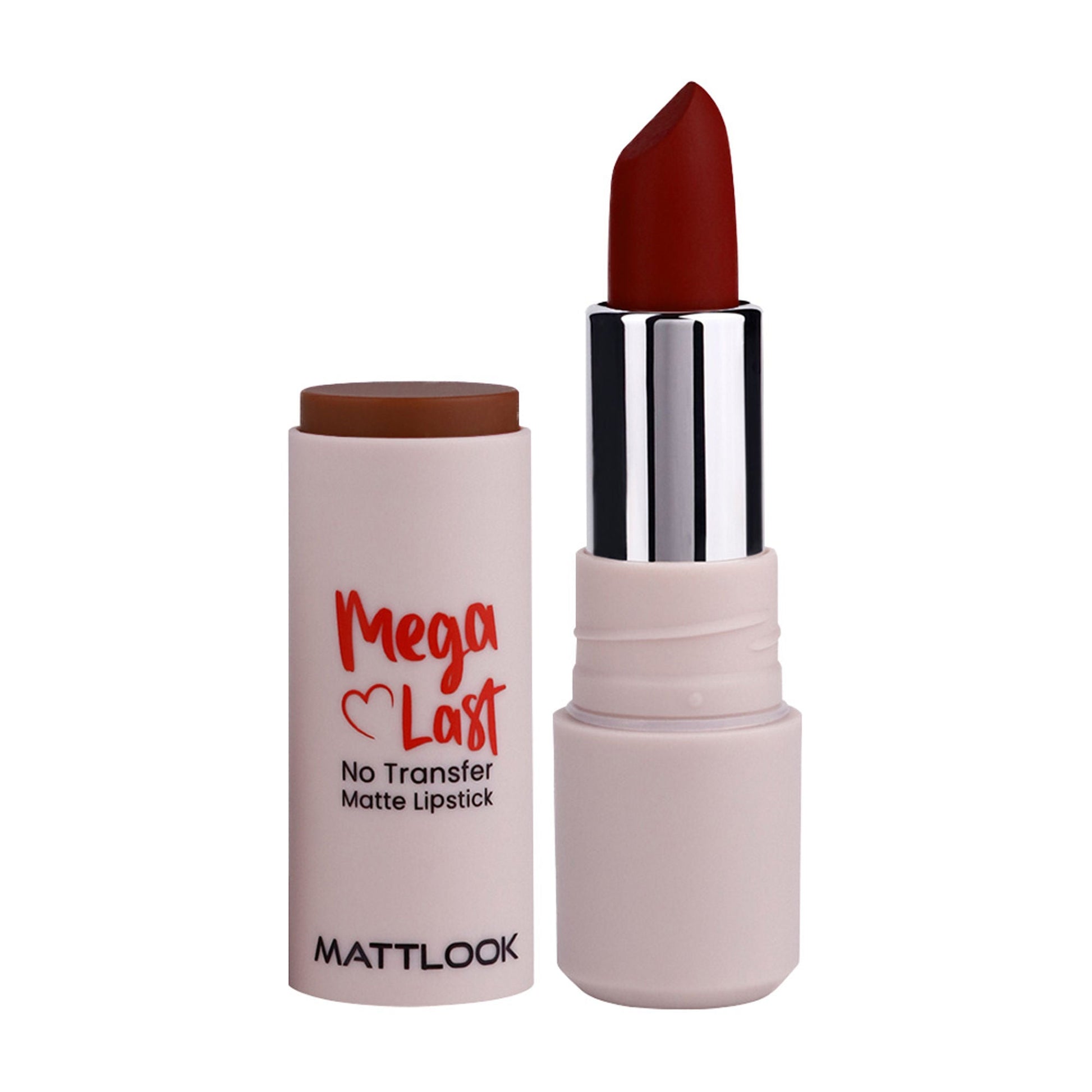 Matt Look Mega Last No Transfer Matte Lipstick - Maroon Me - Swadesiicart