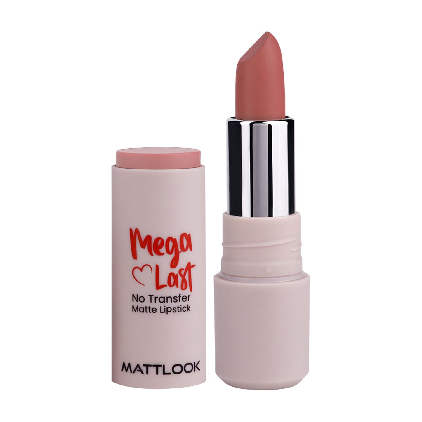 Matt Look Mega Last No Transfer Matte Lipstick - Mauve Baby - Swadesiicart