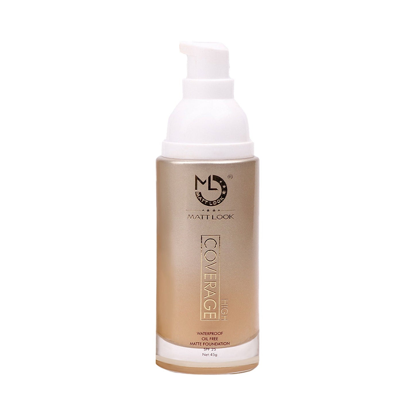 Matt Look High Coverage Foundation - Cream Beige - Swadesiicart