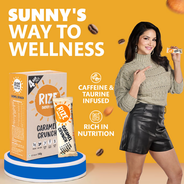 Rize Energy Bar Caramel Crunch | Swadesiicart