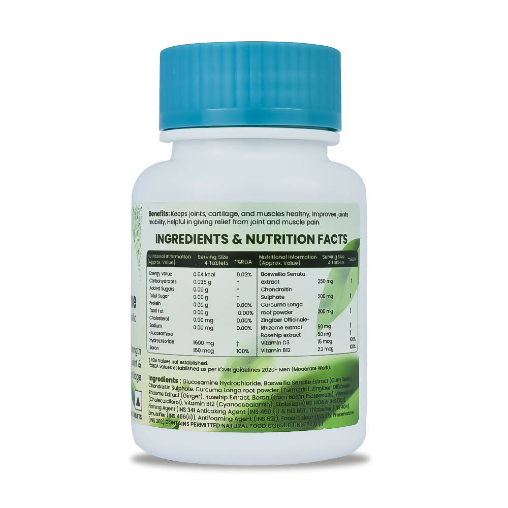 Sprowt Joint Support Glucosamine Tablets - Swadesiicart