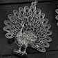 Mominos Fashion Johar Kamal Oxidised Peacock Design Earrings - Swadesiicart