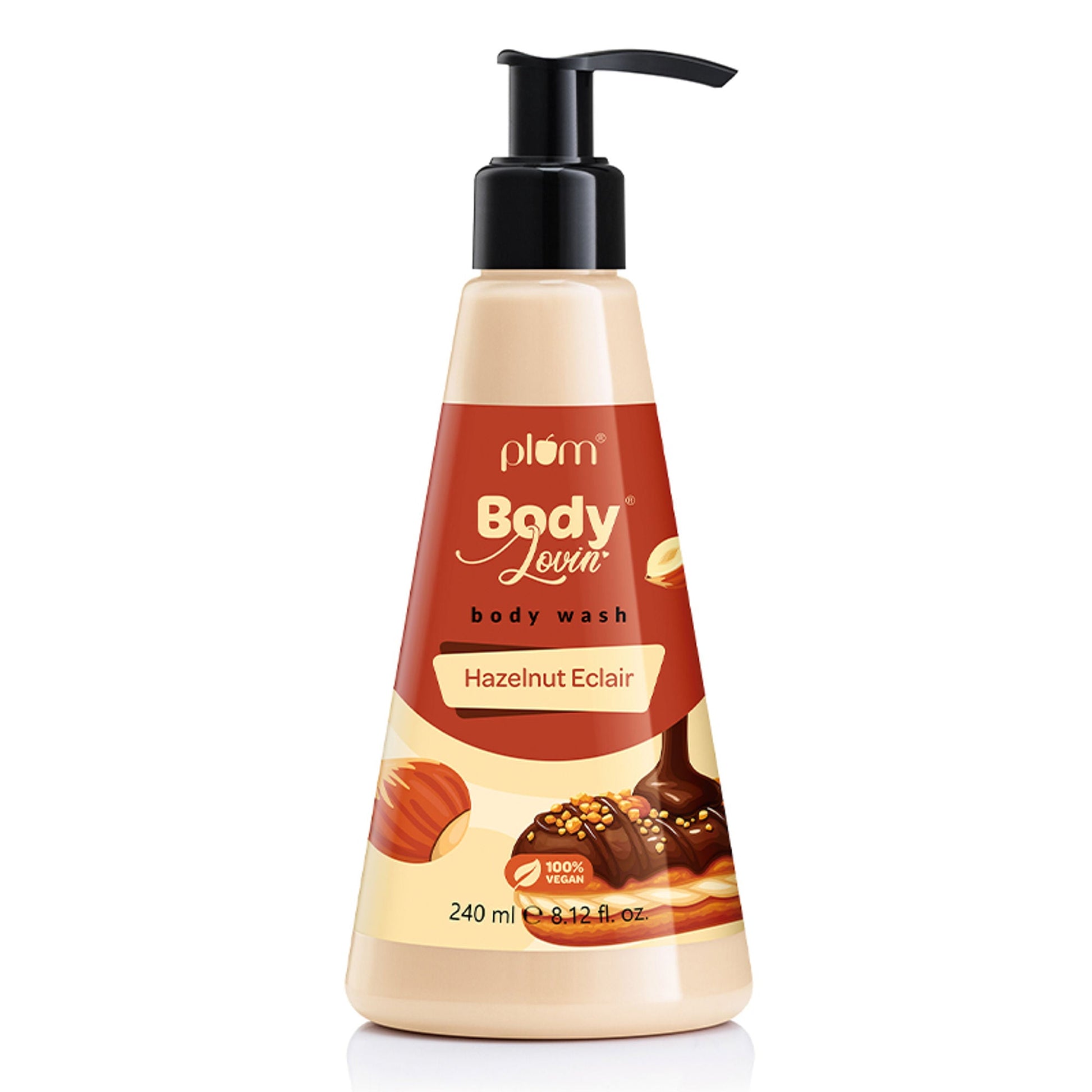 Plum BodyLovin' Hazelnut Eclair Body Wash - Swadesiicart