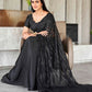 Tikhi Imli Woven Design Satin Ready to Wear Saree | Swadesiicart