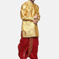 Sethukrishna Men Maroon Embroidered Dhoti Pant | Swadesiicart