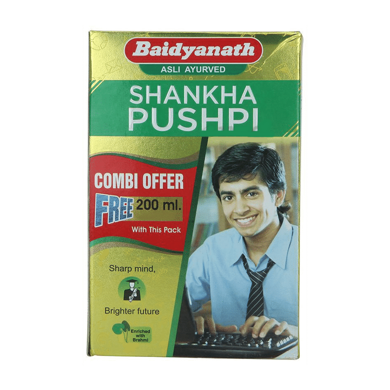 Baidyanath Shankhapushpi Sharbat - 450 ml - Swadesiicart