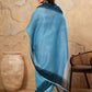 Shree Shyam Fashion Sky Blue Linen Saree