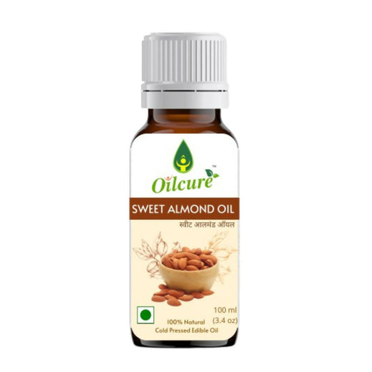 Oilcure Sweet Almond Oil Cold Pressed - Oilcure Health & Beauty