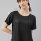 MKH Typography Printed Drop-Shoulder Sleeves Dri-FIT Sports T-shirt - Swadesiicart