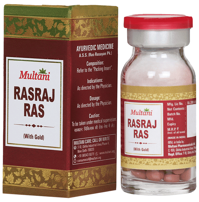Multani Rasraj Ras With Gold | Swadesiicart