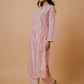 HOUSE OF KARI Floral Embroidered Silk Chikankari Kurta | Swadesiicart