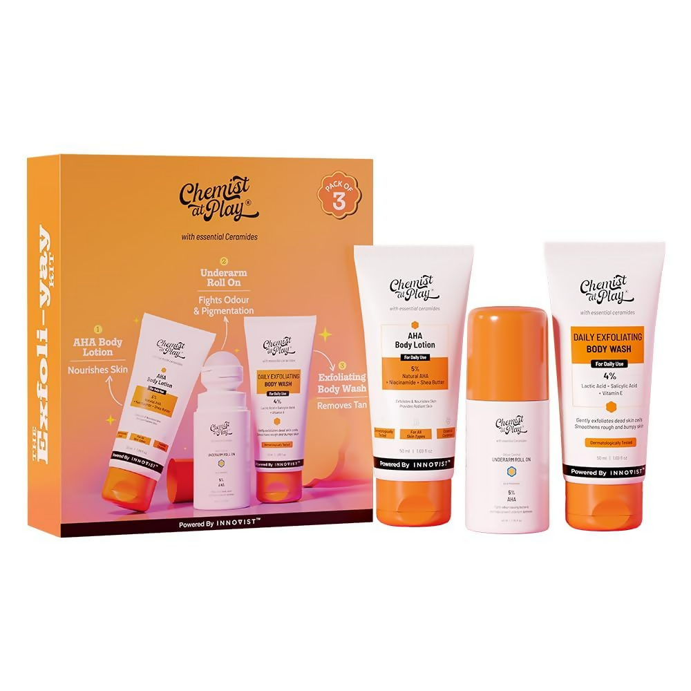 Chemist At Play Exfoliating Kit - Swadesiicart
