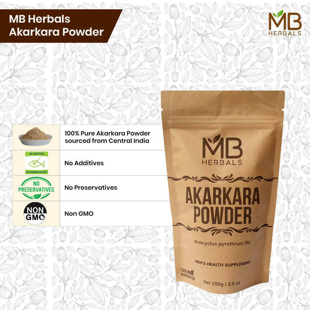 MB Herbals Akarkara Powder | Swadesiicart