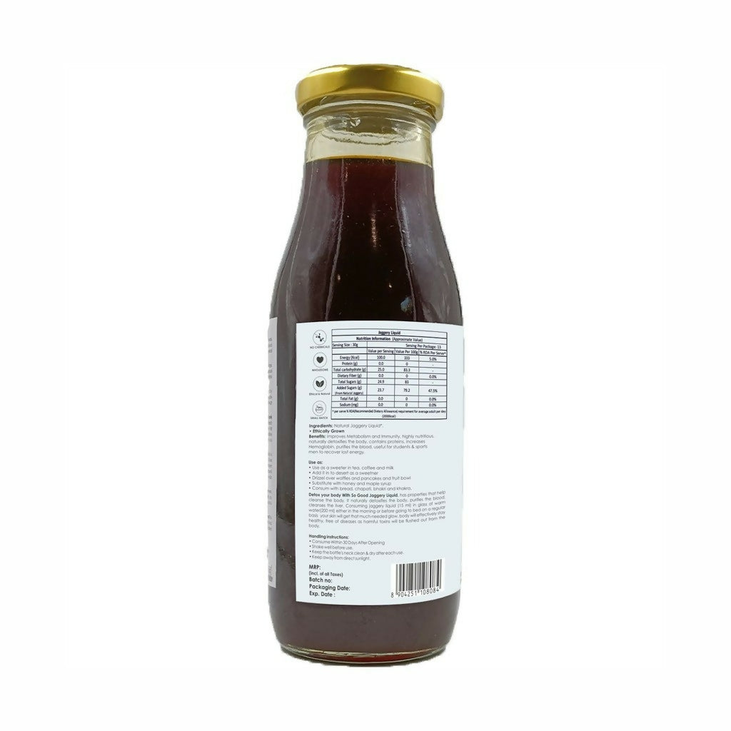 Gir So Good Natural Liquid Jaggery | Swadesiicart